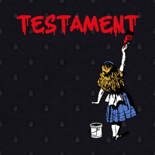 testament and red girl by j and r